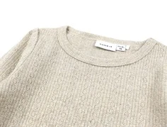 Name It oxford tan glitter top